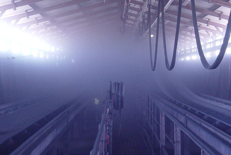 Dust issue in plant - before