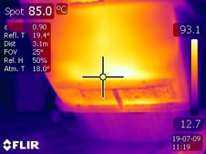 Chute Technology’s thermal analysis